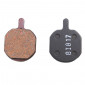 DISC BRAKE PADS- FOR MTB- FOR HAYES SOLE/MX OR MECANICAL DISC BRAKE REF NEWTON 6951 (NEWTON ORGANIC)