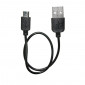 ECLAIRAGE VELO USB AVANT SUR CINTRE 300 LUMENS NOIR/GRIS 2 INTENSITES 100%/50% FIXATION CINTRE OU CASQUE