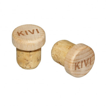 HANDLEBAR END PLUG- FOR ROAD BIKE--TO PRESS- VINTAGE P2R -CORK EFFECT (PAIR) 3700948094839