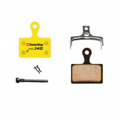 PLAQUETTE DE FREIN ROUTE SHIMANO DURA-ACE R9170, ULTEGRA R8070, TIAGRA R4770, RS805, RS505, RS405, RS305, TEKTRO R310 (SWISSSTOP ORGANIC SILENCE - DISC 34RS) (PAIRE SUR CARTE) 7640121223297