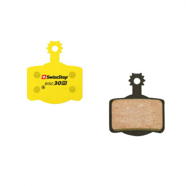 DISC BRAKE PADS- FOR ROAD BIKE/MTB FOR MAGURA MT 2/4/6/8 - CAMPAGNOLO DISC (SWISSSTOP ORGANIC SILENCE)