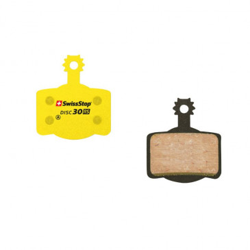 DISC BRAKE PADS- FOR ROAD BIKE/MTB FOR MAGURA MT 2/4/6/8 - CAMPAGNOLO DISC (SWISSSTOP ORGANIC SILENCE) 7640121223273