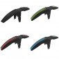 MUDGUARD FOR MTB-FRONT- ZEFAL DEFLECTOR FM30 -BLACK/RED COMPATIBLE 27,5"-29" (ON FORK) 135g 3420582554017