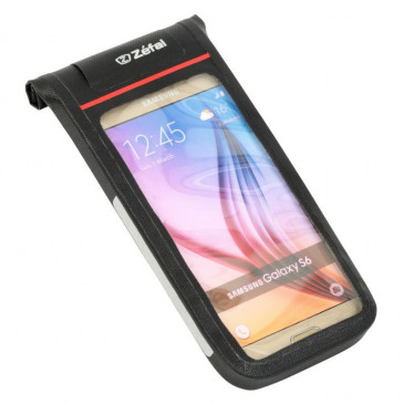 SUPPORT SMARTPHONE/TELEPHONE ZEFAL Z CONSOLE DRY M NOIR (LONGUEUR 150mm, LARGEUR 72mm, EPAISSEUR 10mm) COMPATIBLE SUPPORT ZEFAL 146997/146998/146999 3420587052013