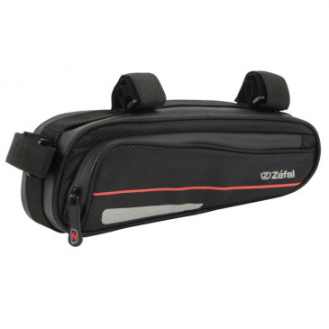 FRAME BAG FOR BICYCLE -ZEFAL Z FRAME 1.3L BLACK- VELCRO TAPE FASTENING