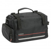 SACOCHE ARRIERE VELO TRUNKBAG ZEFAL Z TRAVELER 60 SUR PORTE BAGAGE UNIVERSEL 20L POLYESTER WATERPROOF NOIR (32x18x22cm)