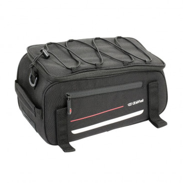 TOP-RACK TOURING BAG FOR CYCLING -REAR- ZEFAL Z TRAVELER 40 - ON REAR LUGGAGE RACK- UNIVERSAL 9L POLYESTER WATERPROOF-BLACK (31x18x14cm) 3420587039410