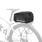 SACOCHE ARRIERE VELO TRUNKBAG ZEFAL Z TRAVELER 40 SUR PORTE BAGAGE UNIVERSEL 9L POLYESTER WATERPROOF NOIR (31x18x14cm)