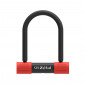 ANTITHEFT FOR BICYCLE -U LOCK ZEFAL K-TRAZ U13 (KEY LOCK) 90x140mm Ø 13mm WITH CLIP BRACKET-POSSIBILITY TO REPRODUCE KEYS.- Security level 8/10 - 2 Stars Fub Approved