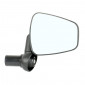 MIRROR FOR BICYCLE-RIGHT- ZEFAL DOOBACK2-ON BAR END FITTING-FOLD AWAY (DIMENSIONS 16cm x 22cm)