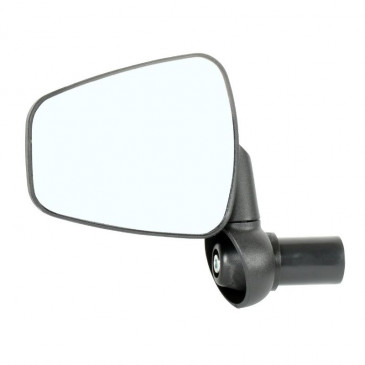 MIRROR FOR BICYCLE-LEFT- ZEFAL DOOBACK2 -ON BAR END FITTING-FOLD AWAY (16x22cm)