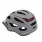 URBAN BIKE ADULT HELMET- POLISPORT CITYGO -GREY MATT- EURO 52-59 SYSTEM QUICK LOCK WITH INTEGRATED LIGHTING 5604415085796