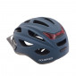 URBAN BIKE ADULT HELMET- POLISPORT CITYGO -DARK BLUE MATT- EURO 52-59 SYSTEM QUICK LOCK - WITH INTEGRATED LIGHTING 5604415085802