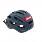 URBAN BIKE ADULT HELMET- POLISPORT CITYGO -DARK BLUE MATT- EURO 52-59 SYSTEM QUICK LOCK - WITH INTEGRATED LIGHTING 5604415085802