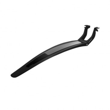 MUDGUARD FOR MTB-REAR- 16'' à 29" POLISPORT S-MUD BLACK (ON SEAT RAIL) LENGTH 350MM