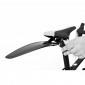 MUDGUARD FOR MTB-REAR- 16'' à 29" POLISPORT S-MUD BLACK (ON SEAT RAIL) LENGTH 350MM 5604415086014