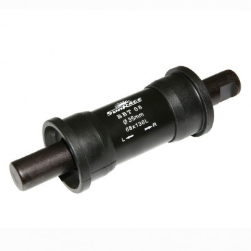 BOITIER PEDALIER A CLAVETTE SUNRACE 136mm CUVETTES RESINE A EMBOITER 35mm 4710944234220