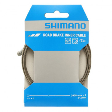 BRAKE CABLE SHIMANO FOR ROAD BIKE - SUS 2,50m (SOLD PER UNIT)