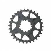 CHAINRING FOR MTB-FOR SINGLE- 30T. "DIRECT MOUNT" BLACK -ALUMINIUM- HT3 STRONGLIGHT XX1-X01 12 Speed (OFFSET 6mm) 3700223720057