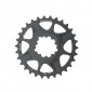 CHAINRING FOR MTB-FOR SINGLE- 30T. "DIRECT MOUNT" BLACK -ALUMINIUM- HT3 STRONGLIGHT XX1-X01 12 Speed (OFFSET 6mm) 3700223720057