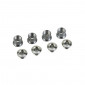 CHAINRING BOLT SET- STRONGLIGHT (MTB) FOR DOUBLE - STAINLESS (SET OF 4) 3700223717651