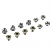 CHAINRING BOLT SET- STRONGLIGHT (MTB) FOR DOUBLE - STAINLESS (SET OF 5) 3700223701391
