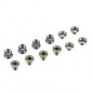 CHAINRING BOLT SET- STRONGLIGHT (MTB) FOR DOUBLE - STAINLESS (SET OF 5) 3700223701391