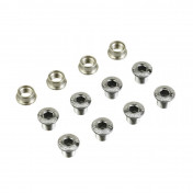 CHAINRING BOLT SET- STRONGLIGHT (MTB) FOR SHIMANO DOUBLE XT-STEEL (SET OF 4) 3700223718610