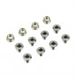 CHAINRING BOLT SET- STRONGLIGHT (MTB) FOR SHIMANO DOUBLE XT-STEEL (SET OF 4) 3700223718610