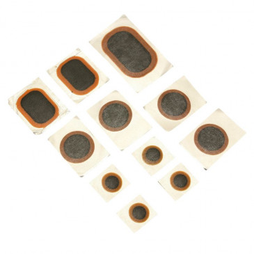 RUSTINE ZEFAL UNIVERSEL (1 PIECE 50X30mm, 4 PIECES 25 MM, 4 PIECES 15 MM, 1 PIECE 35X24 MM) (KIT 10 PIECES) 3420581130229