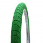 TYRE FOR BMX BIKE- 20 x 1.95 KENDA SLICK Green -RIGID-(50-406) 3700948148891