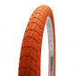 TYRE FOR BMX BIKE- 20 x 1.95 KENDA SLICK ORANGE -RIGID-(50-406) 3700948148914