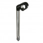 POTENCE ROUTE/VTT A PLONGEUR 22,2 NOIR L 40mm POUR CINTRE 25.4mm (LONGUEUR PLONGEUR 230mm) 4016538082070