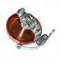 SONNETTE TIMBRE NEWTON RETRO CUIVRE ROSE DIAM 57mm (VENDU A L'UNITE) 3700948097533