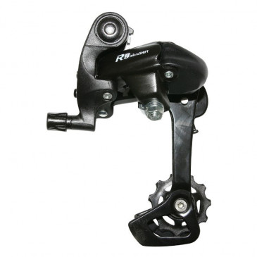 DERAILLEUR ROUTE ARRIERE MICROSHIFT 8/9V. CHAPE LONGUE A VIS (COMPATIBLE SHIMANO) (OFFRE SPECIALE)