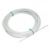 BRAKE HOUSING- FIBRAX WHITE 5mm (ROLL 15M) WITH TEFLON TUBE 5027373554447