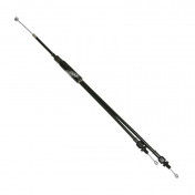 BRAKE CABLE KIT FOR BICYCLE - FOR BMX FIBRAX - LOWER:from ROTOR to CALIPER (CABLE+HOUSING) 400mm - THREAD 6+7mm 5027373552160