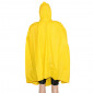 PONCHO ANTI PLUIE ADULTE P2R AVEC CAPUCHE ET HOUSSE - PVC EPAIS JAUNE HAUTE QUALITE 3700948097601