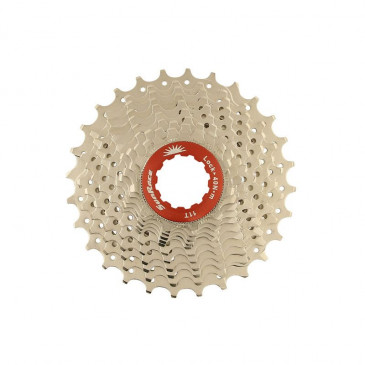 CASSETTE 11V. SUNRACE RX1 11-28 ROUTE POUR SHIMANO (NIVEAU 105) METALLIC ARGENT (LIVRE EN BOITE) (11-12-13-14-15-17-19-21-23-25-28) 4710944255393