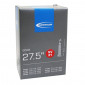 CHAMBRE A AIR VELO 27.5 x 1.50-2.35 SCHWALBE VALVE PRESTA OBUS DEMONTABLE TOUT ALU (SV21) 4026495743754
