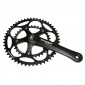 PEDALIER ROUTE STRONGLIGHT 9/10V. IMPACT NOIR 170mm 50-34 COMPATIBLE 8V. (AXE CARRE 107mm) 3700223719877