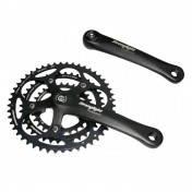 CHAINSET FOR ROAD BIKE- STRONGLIGHT 9/10 Speed IMPACT BLACK 170mm 48-38-28 (TAPERED SQUARE 115mm) 3700223719891