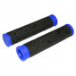 HAND GRIPS FOR MTB- PROGRIP 808 BLACK/BLUE Ø22mm L120mm (PAIR)