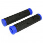 POIGNEE VTT PROGRIP 808 NOIR/BLEU Ø22mm L120mm (PAIRE) 0801766073716