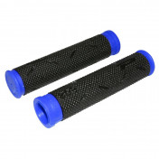 HAND GRIPS FOR MTB- PROGRIP 808 BLACK/BLUE Ø22mm L120mm (PAIR) 0801766073716