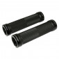 HAND GRIPS FOR MTB- PROGRIP 999 BLACK Ø22mm L125mm WITH ALUMINIUM LOCK (PAIR)