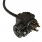 POWER SUPPLY CABLE - BOSCH - FOR BATTERY ON FRAME - 520mm BDU2XX - BDU3XX - BDU4XX BCH211 4047025220446