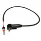 CABLE VITESSE BOSCH 415mm AVEC CABLE ET CONNECTEUR COMPATIBLE TOUT MODELE UNITE MOTRICE 4047026050387
