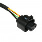 CABLE BOSCH KIT ADAPTATION DUAL BATTERIE, 515/430 mm, AVEC KIT OBTURATION DE PRISE DE CHARGE ET CACHE BROCHE - BCH231