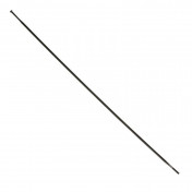 STAINLESS SPOKE- BLACK "STRAIGHT PULL" DT SWISS AERO 2/3/2mm L295mm WITHOUT NUT (SOLD PER UNIT) FOR ROUE R24 OPPOSITE SIDE OF CASSETTE 7613052035239